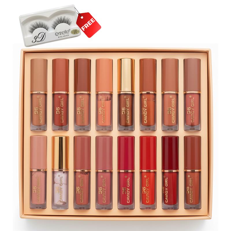 Crazy Girl® “Thanks for the Love” Lip Set – 12 Premium Shades