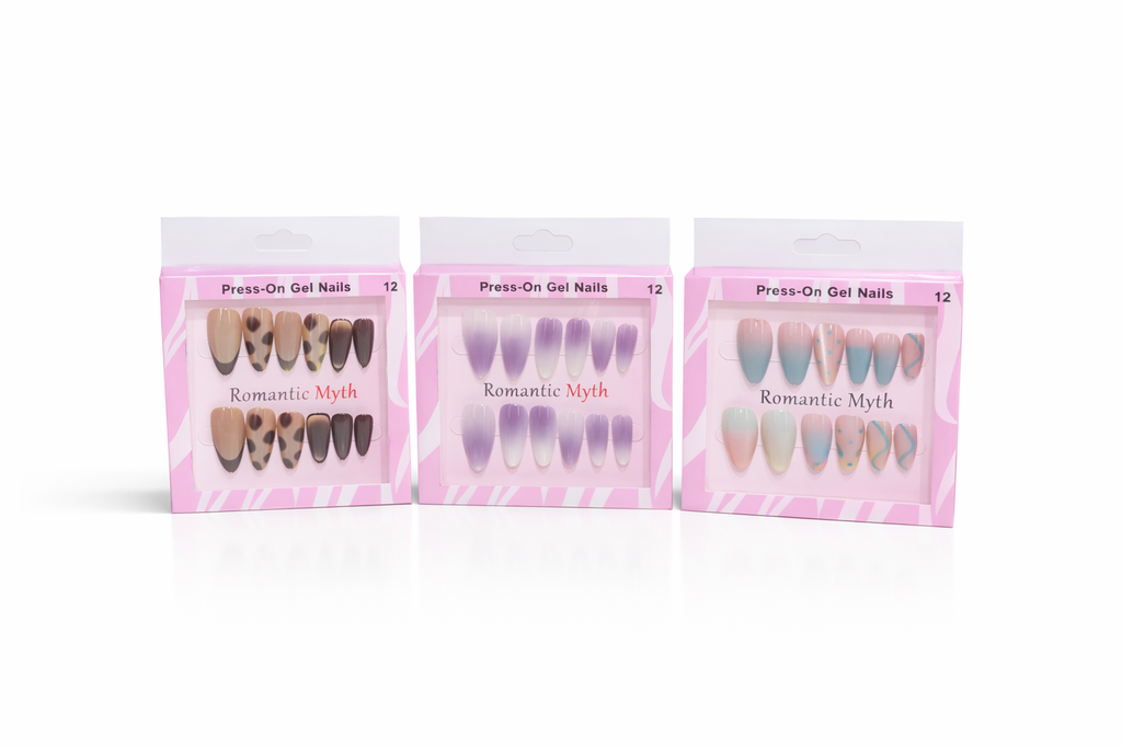 ( 3Box )  Of Romantic Myth Press On - Gel Nails