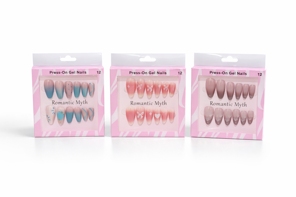 ( 3Box )  Of Romantic Myth Press On - Gel Nails