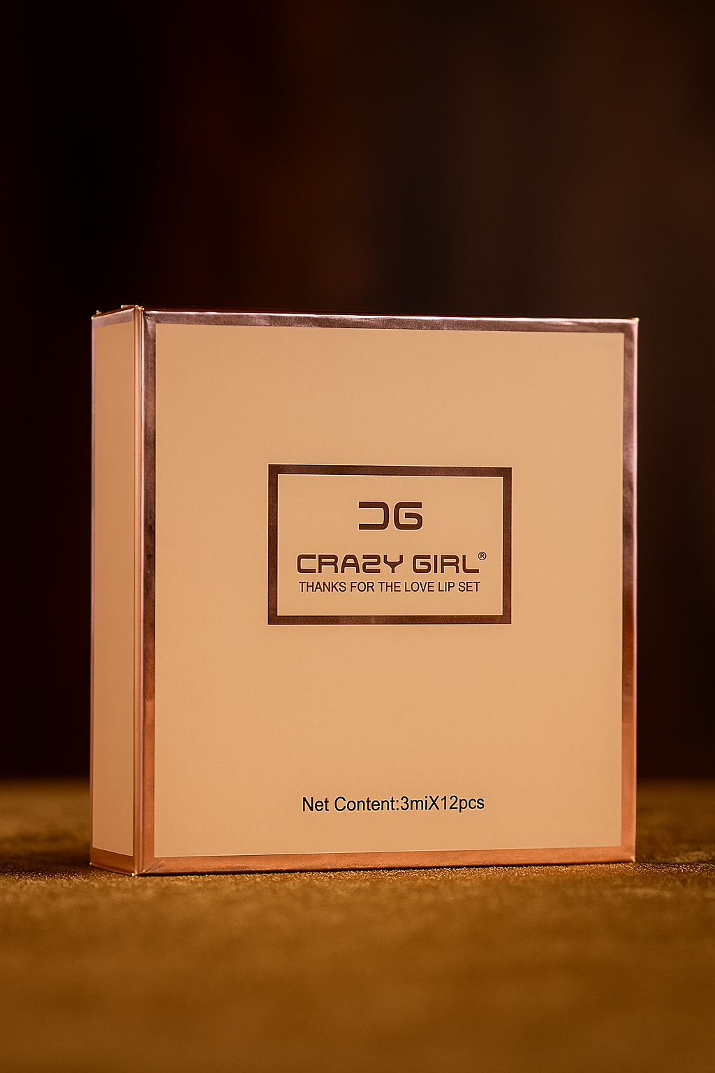 Crazy Girl® “Thanks for the Love” Lip Set – 12 Premium Shades