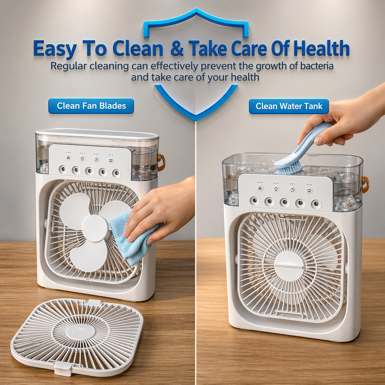 Portable Air Cooler Fan – USB Mini AC