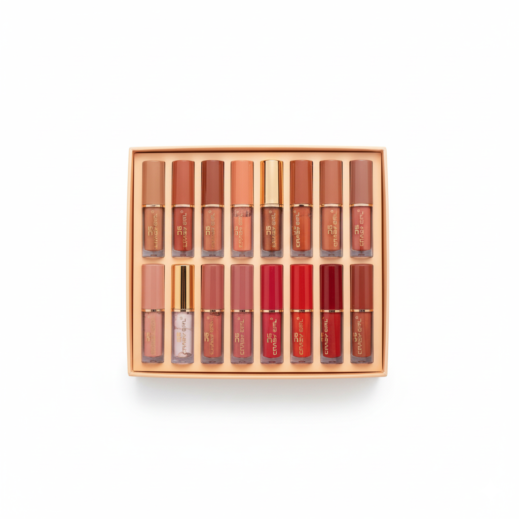 Crazy Girl® “Thanks for the Love” Lip Set – 12 Premium Shades