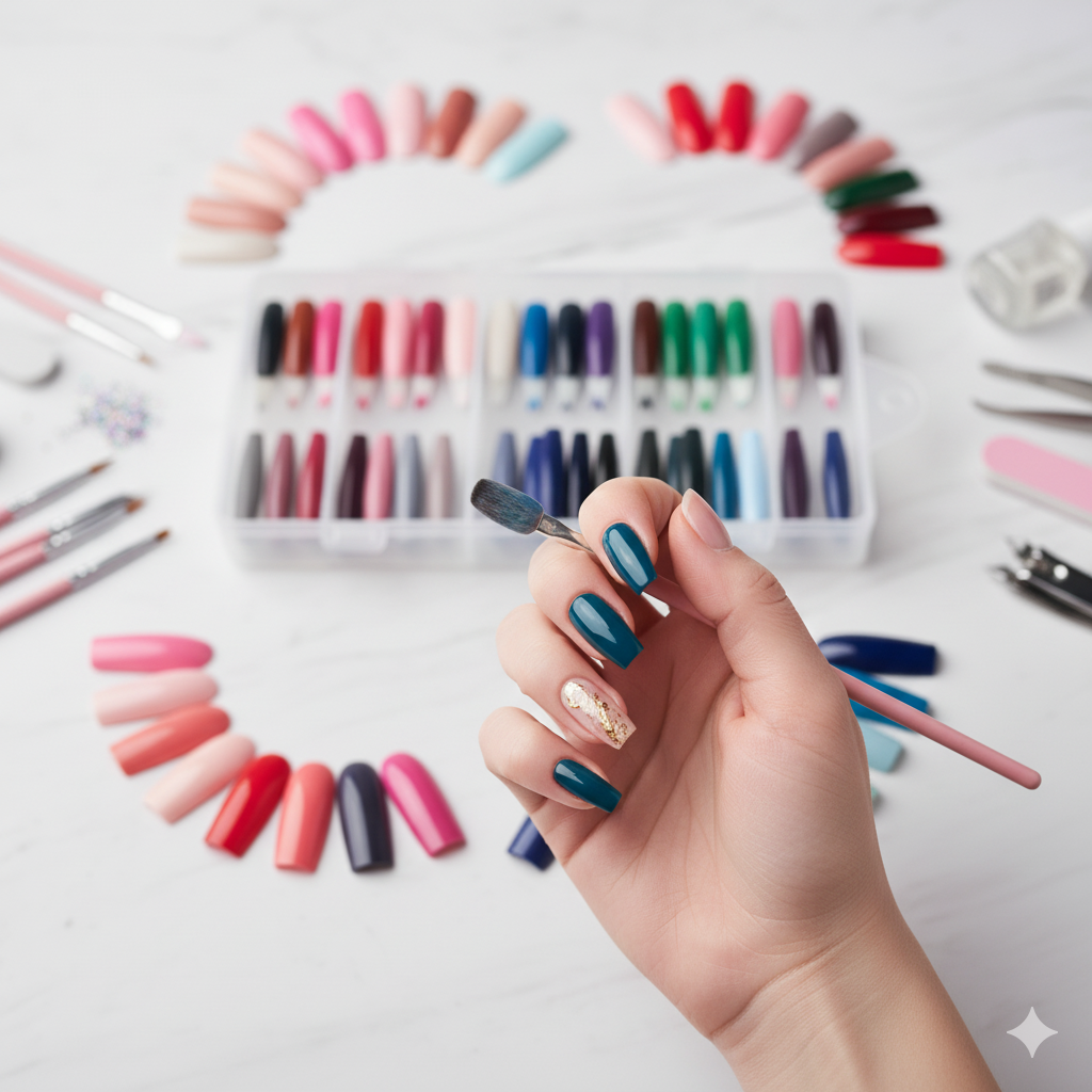 576 Pcs – Artificial Full Cover Nails