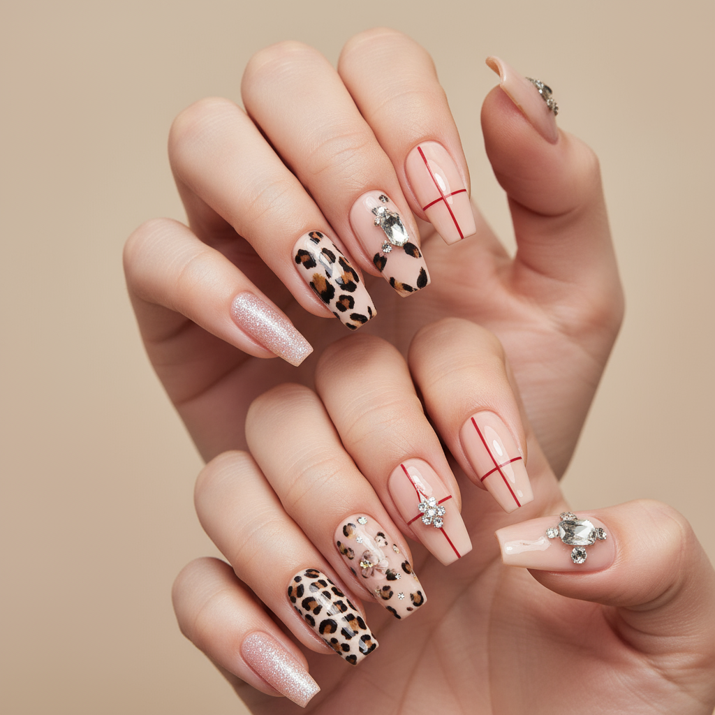 (3Pack) Of Fancy Nail Art Set